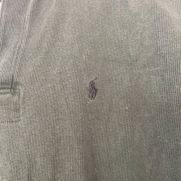 Vintage Evergreen Polo Ralph Lauren Rugby Polo Shirt - Picture 6 of 8